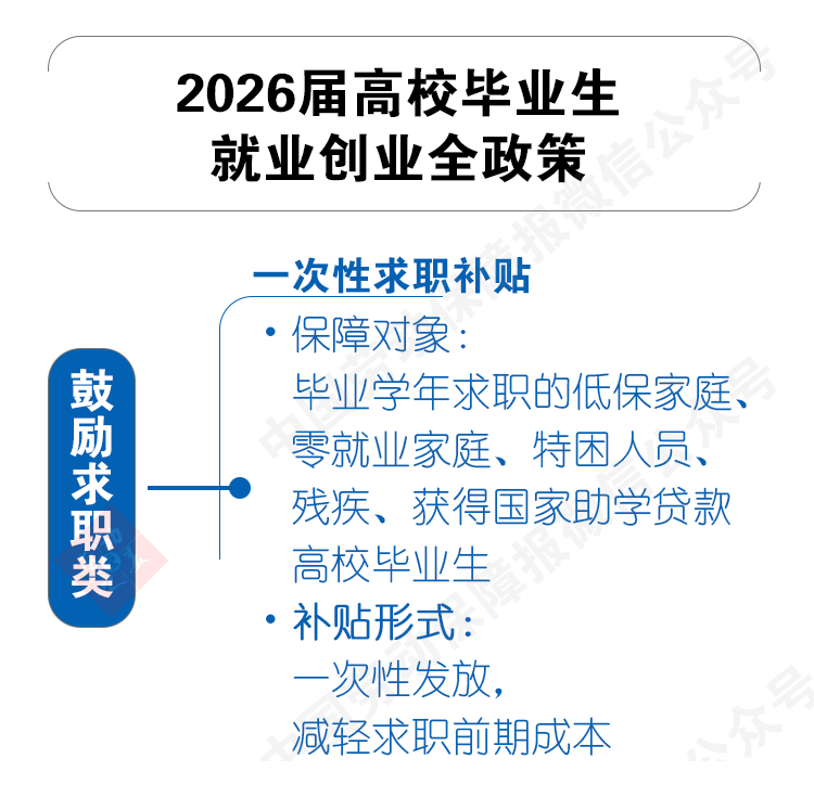 《2026 高校毕业生就业创业支持政策全图解》