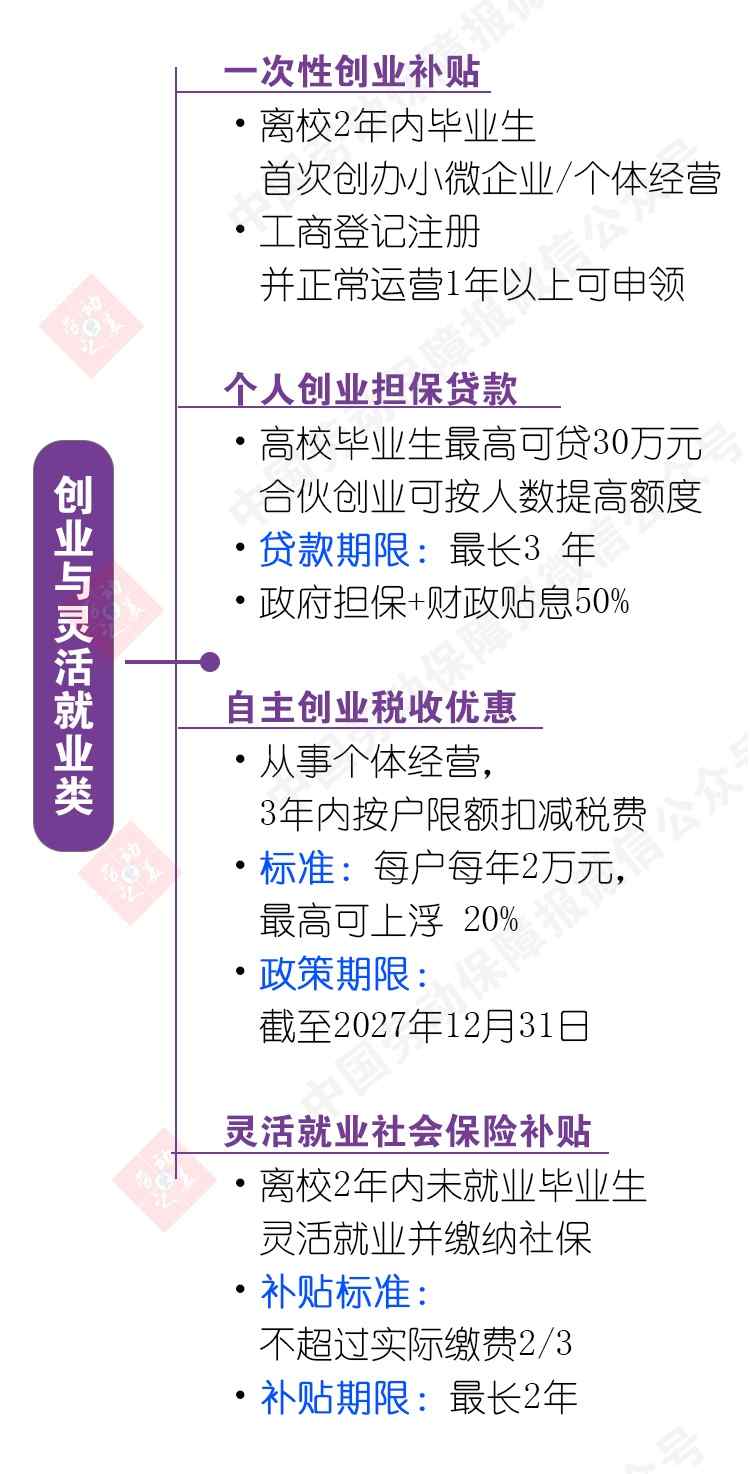 《2026 高校毕业生就业创业支持政策全图解》