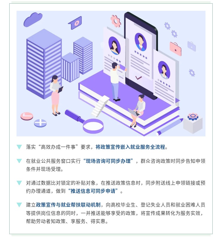 【一图看懂】送政策、优服务、促就业！就业政策宣传活动全面开展